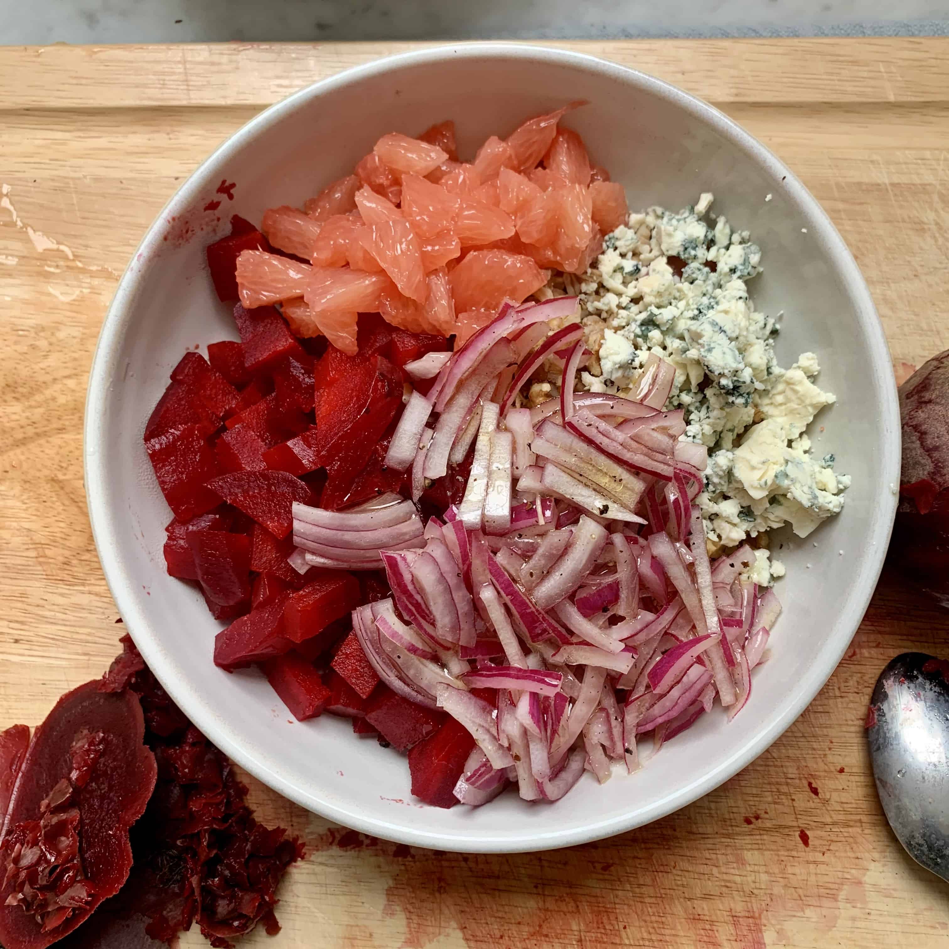 Beet and Farro Salad Cover