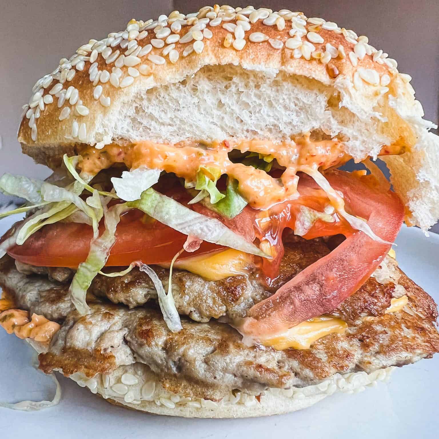 Turkey Smash Burgers - On The Bias